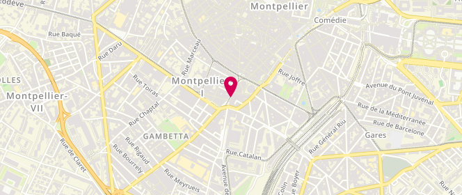 Plan de Couteaux et Saveurs, 19 Rue du Faubourg de la Saunerie, 34000 Montpellier