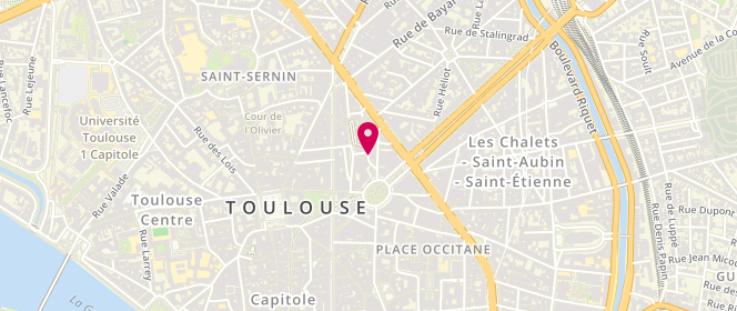 Plan de Boucherie Besnier, 4 Pl. Victor Hugo, 31000 Toulouse