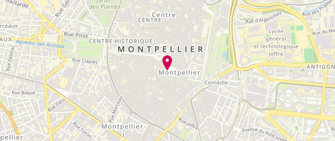 Plan de Boucherie Solavi, 6 Rue de la Loge, 34000 Montpellier