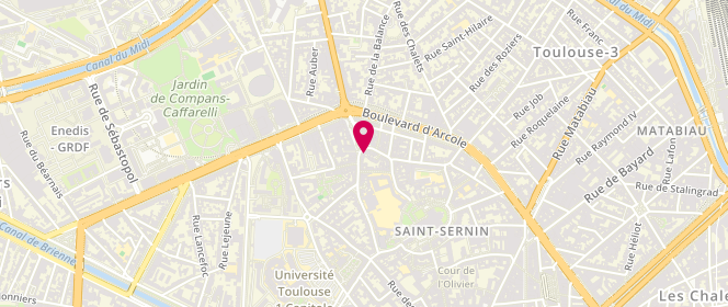 Plan de Abbou & Fils, 30 Rue Arnaud Bernard, 31000 Toulouse