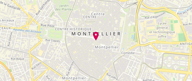 Plan de La Maison Cantaloube, 1 Rue de la Loge, 34000 Montpellier
