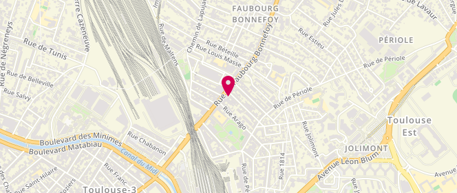 Plan de Boucherie du Faubourg, 32 Rue du Faubourg Bonnefoy, 31500 Toulouse