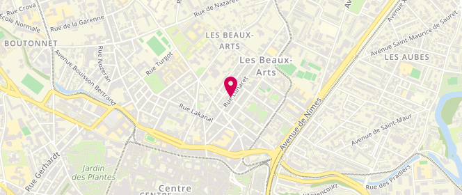 Plan de Boucherie Les Beaux Arts, 31 Rue Lunaret, 34000 Montpellier