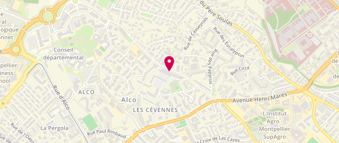 Plan de Boucherie Select, 861 avenue Professeur Louis Ravas, 34080 Montpellier