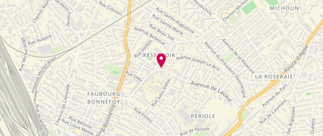 Plan de La Maison du Boeuf, 55 avenue de Lavaur, 31500 Toulouse