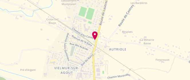 Plan de Gout et Tradition, 3 Route de Lautrec, 81570 Vielmur-sur-Agout