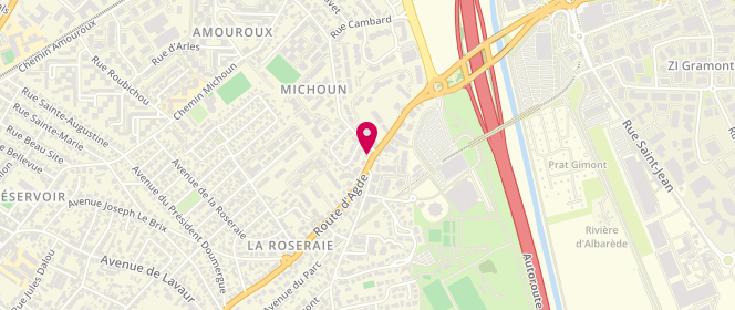 Plan de Direct Viandes, 53 Route d'Agde, 31500 Toulouse