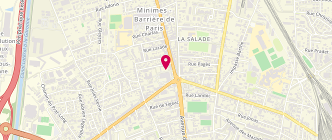 Plan de Boucherie des Minimes, 13 Avenue des États Unis, 31200 Toulouse