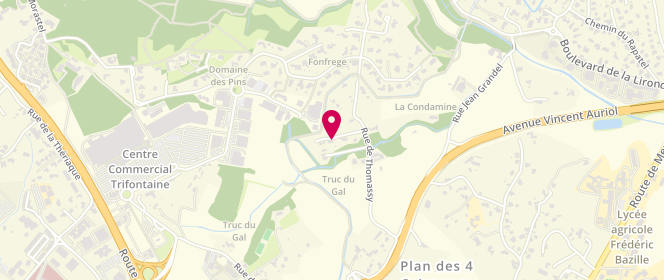 Plan de Boucherie Strotz Services, Rue de Thomassy, 34090 Montpellier