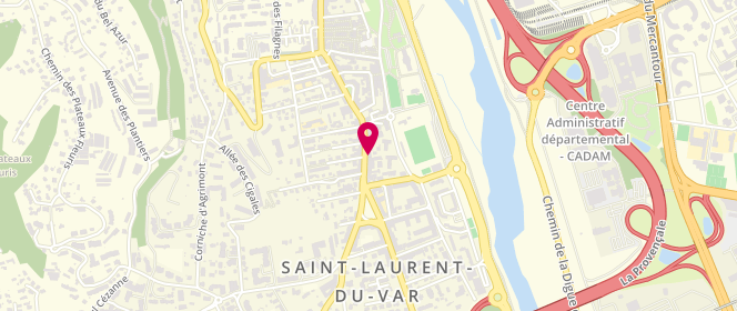 Plan de La petite boucherie, 84 avenue du Général Leclerc, 06700 Saint-Laurent-du-Var