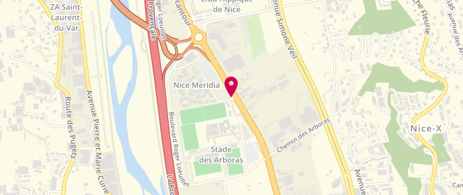 Plan de NEDJAOUM Abdelaziz, Lotissement No 5
273 Boulevard du Mercantour, 06200 Nice