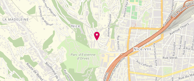 Plan de Ponsoler, 66 avenue d'Estienne d'Orves, 06000 Nice