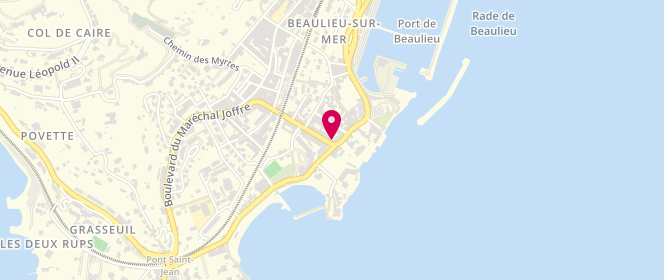 Plan de Au Filet Mignon, 38 Boulevard du Maréchal Leclerc, 06310 Beaulieu-sur-Mer