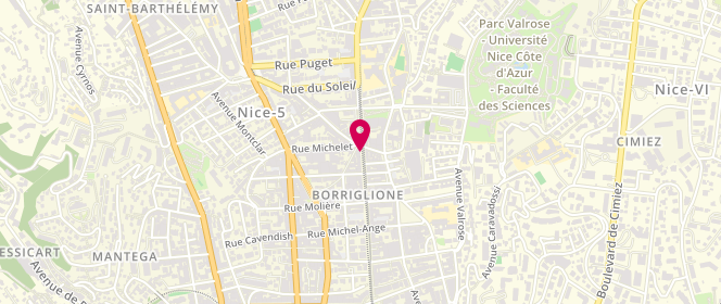 Plan de Les Boucheries de Pierre, 49 avenue Alfred Borriglione, 06100 Nice