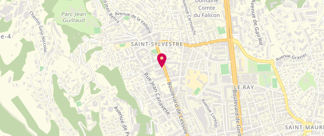Plan de Grandes Boucheries du Progrès, 143 Boulevard de Cessole, 06000 Nice