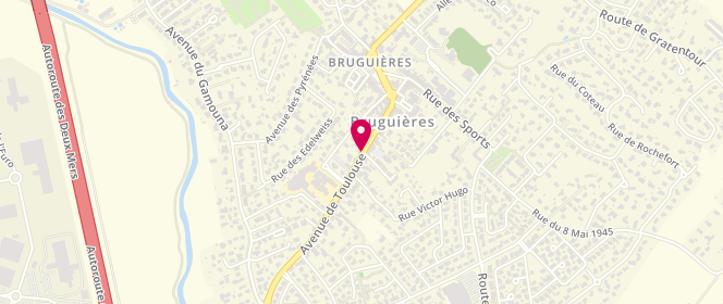 Plan de Boucherie Charcuterie Didier Manjon, 32 avenue de Toulouse, 31150 Bruguières