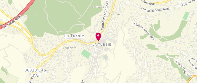 Plan de Boucherie des Alpes, 5 place Théodore de Banville, 06320 La Turbie