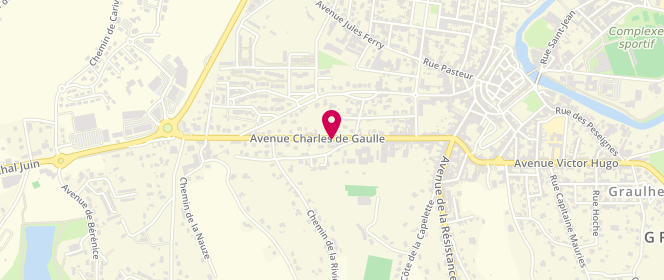 Plan de Boucherie Charcuterie Catala, 53 Avenue Charles de Gaulle, 81300 Graulhet