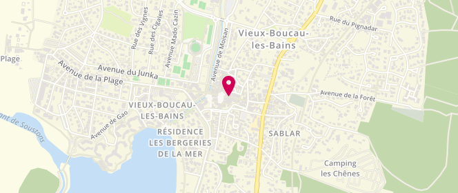Plan de Charles et Rachel Trimouillas, 9 Grand Rue, 40480 Vieux-Boucau-les-Bains