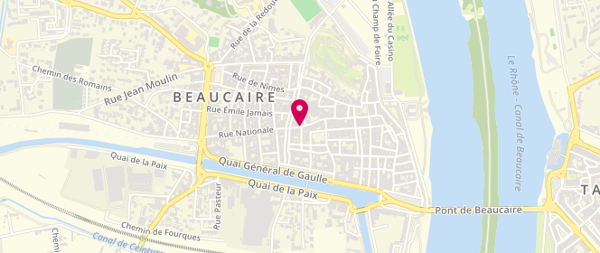 Plan de SARL du Sud, 16 Rue Ledru Rollin, 30300 Beaucaire