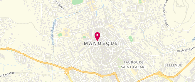 Plan de Boucherie El Yaacoubi, 30 Rue des Marchands, 04100 Manosque