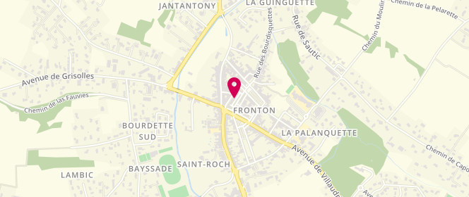 Plan de Boucherie de la République - Boucherie Artisanale à Fronton, 12 Rue de la République, 31620 Fronton
