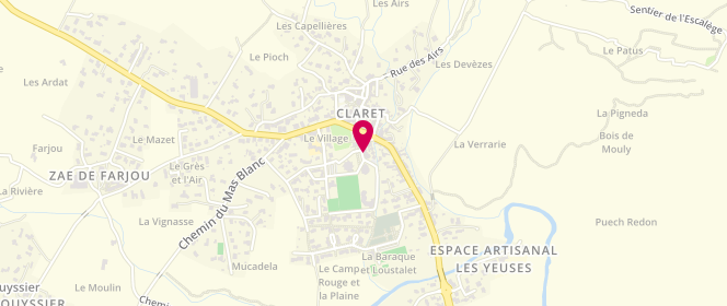 Plan de Boucherie l'Hor et Pic, 29 Av. Du Nouveau Monde, 34270 Claret
