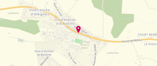 Plan de Maison Soulages, 16 Millau, 81430 Villefranche-d'Albigeois