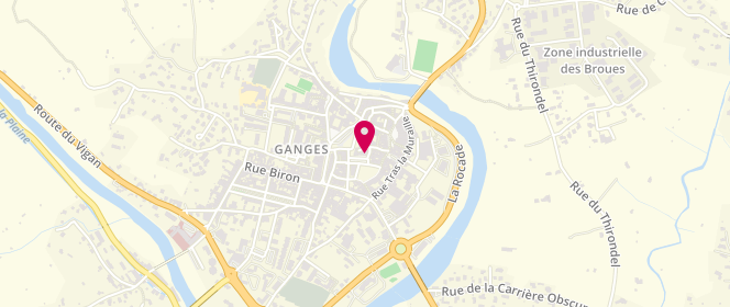 Plan de Aurieres, Pl. Des Halles, 34190 Ganges