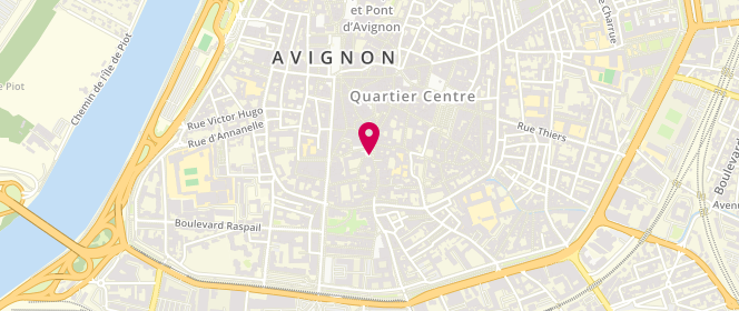 Plan de Boucherie St Didier, 2 Rue des 3 Faucons, 84000 Avignon