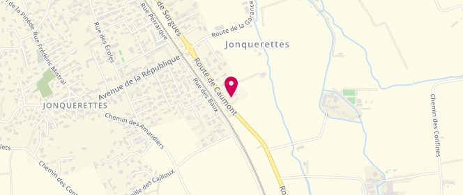 Plan de Jardins de Jonquerettes, 319 Route de Caumont, 84450 Jonquerettes