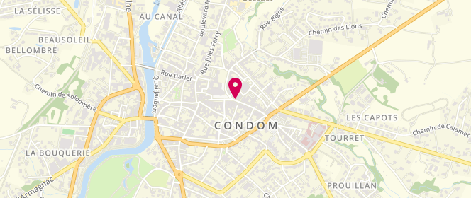 Plan de Boucherie Vernet, 12 Rue Gambetta, 32100 Condom