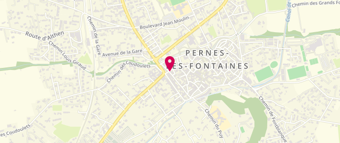 Plan de Boucherie Brunet, 69 Rue Emile Zola, 84210 Pernes-les-Fontaines