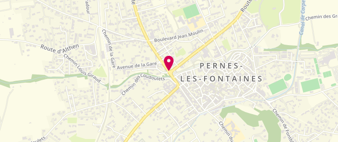 Plan de La Boucherie des Halles, 374 cours de la Republique, 84210 Pernes-les-Fontaines