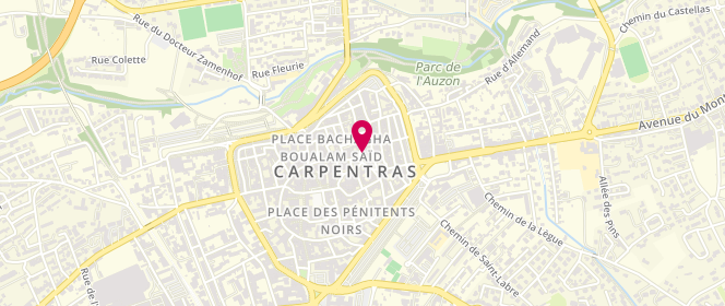 Plan de SARL Viandart, 14 Pl. Capponi, 84200 Carpentras