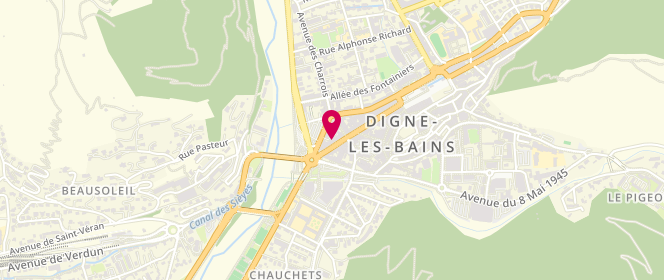 Plan de Boucherie Gassendi, 11 Boulevard Gassendi, 04000 Digne-les-Bains
