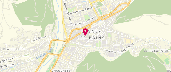 Plan de Boucherie Chanzy, 18 Rue Colonel Payan, 04000 Digne-les-Bains