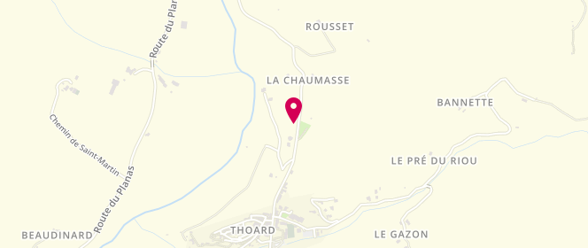 Plan de Boucherie Charcuterie Specialites, La Chaumasse, 04380 Thoard
