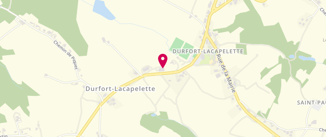 Plan de Durfort Salaisons, Lieu-Dit Fargues, 82390 Durfort-Lacapelette