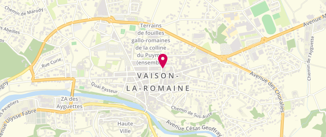 Plan de Boucherie Raymond, 14 Rue du Maquis, 84110 Vaison-la-Romaine