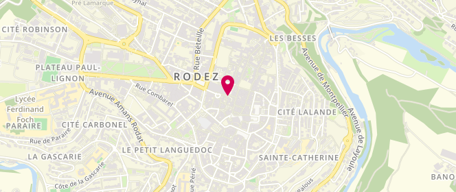 Plan de Boucherie de la Cathedrale, 3 Place d'Estaing, 12000 Rodez