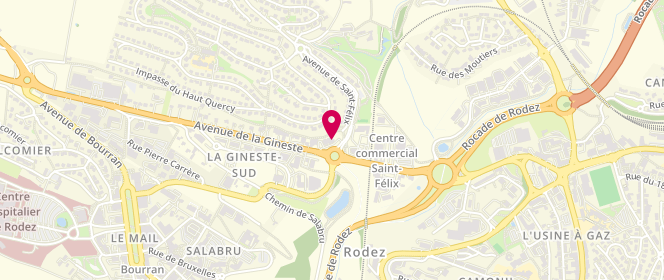 Plan de MAS - Rodez, 32 avenue de la Gineste, 12000 Rodez