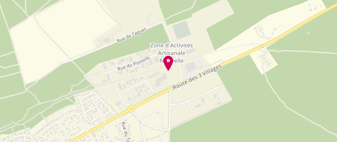 Plan de Carrefour Market, 217 Route des 3 Villages, 33980 Audenge