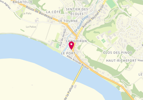 Plan de Chez Christophe, 31 avenue du Général de Gaulle, 33550 Langoiran