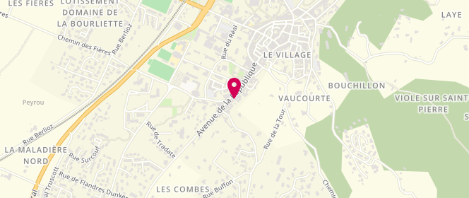 Plan de Marhaba Boucherie, 175 avenue de la République, 26270 Loriol-sur-Drôme