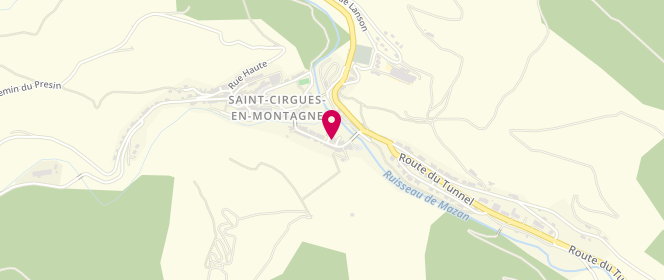 Plan de Charcuterie Moulin Jean-marc Magasin et Vente en ligne, Rue des Cousines, 07510 Saint-Cirgues-en-Montagne