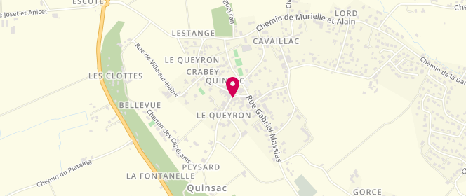 Plan de Boucherie Charcuterie, 14 place Aristide Briand, 33360 Quinsac