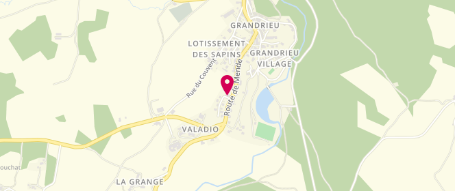 Plan de VIGNAL Vincent, Route Mende, 48600 Grandrieu