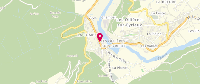 Plan de Bolomey Père et Fils, 110 Rue Du
Le Bas Pranles, 07360 Les Ollières-sur-Eyrieux