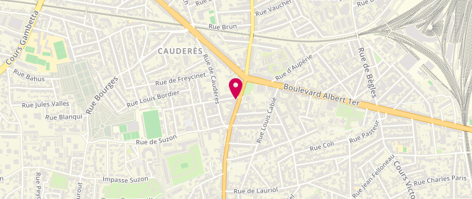Plan de Boucherie Deschamps, 21 Route de Toulouse, 33800 Bordeaux